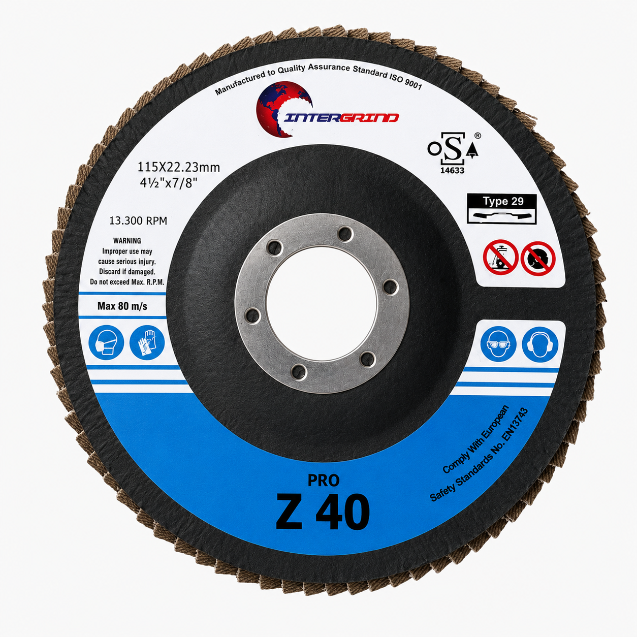 Intergrind PRO - Conical Flap Disc