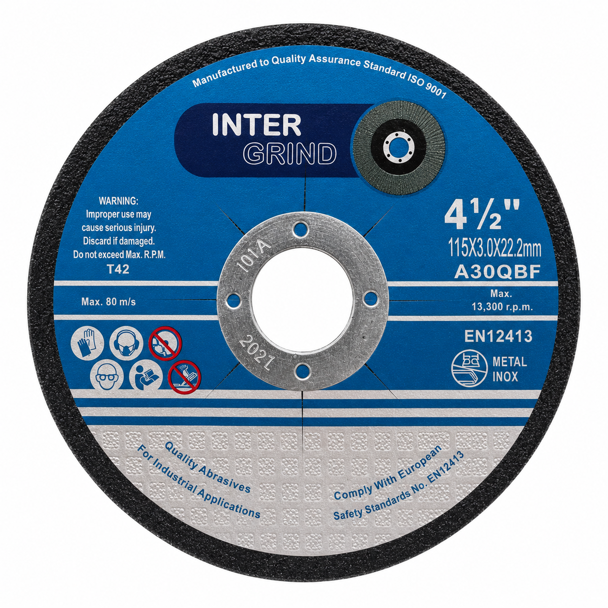 Inter Grind Pro - Metal & Inox Cutting Discs
