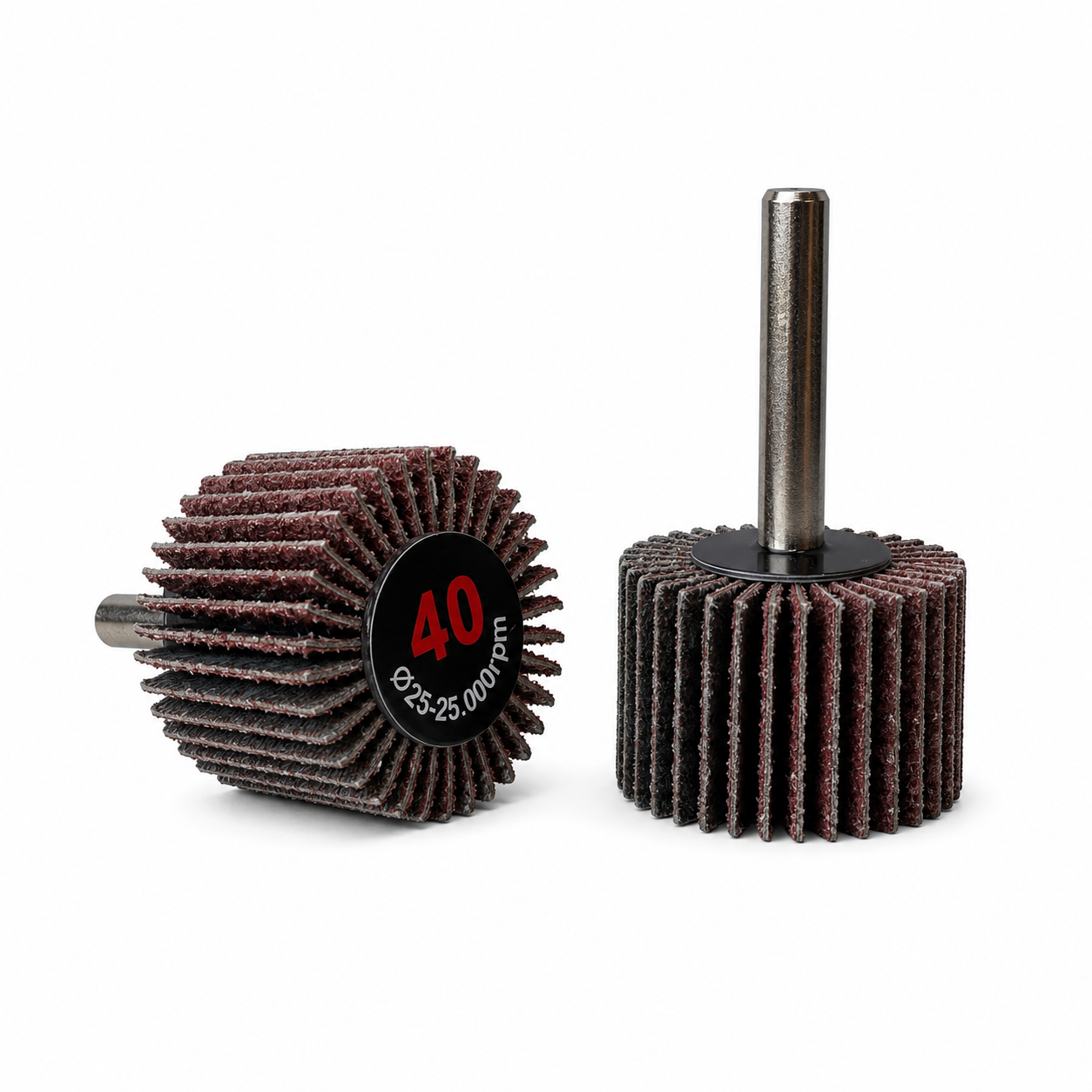 Shaft Mounted Flap Wheels - 25X25mm
