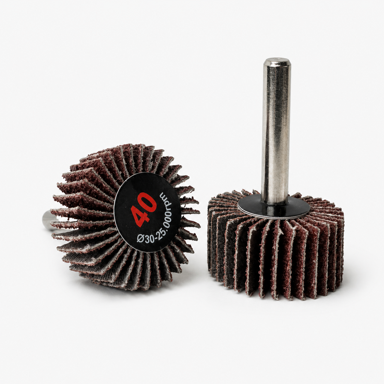 Shaft Mounted Flap Wheels - 30X15mm